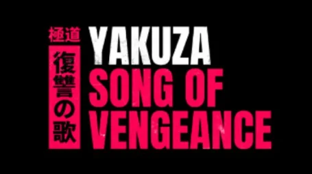 Poster produksi teater musikal Yakuza: Song of Vengeance